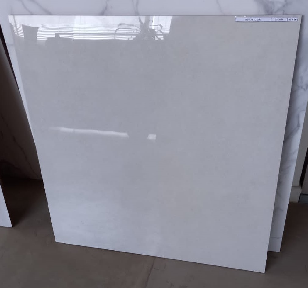 PORCELANICO PULIDO CONCRETO GRIS 57X 57MARCA CEDASA